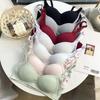 National Uniform Girl Small Breasts Gather Thin Underwear Small Breasts Without Steel Rings Students Comfortable and Sexy Sleep Pure Cotton Bra Cover