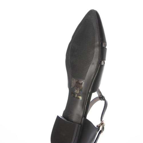 Pitti PDAM54002 Damenpumps, Schwarz, Größe 24,0 cm