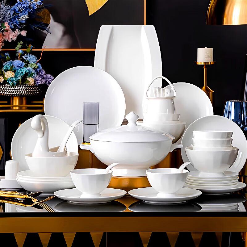 Xiangleban Rose Diary Ceramic Dinnerware Set