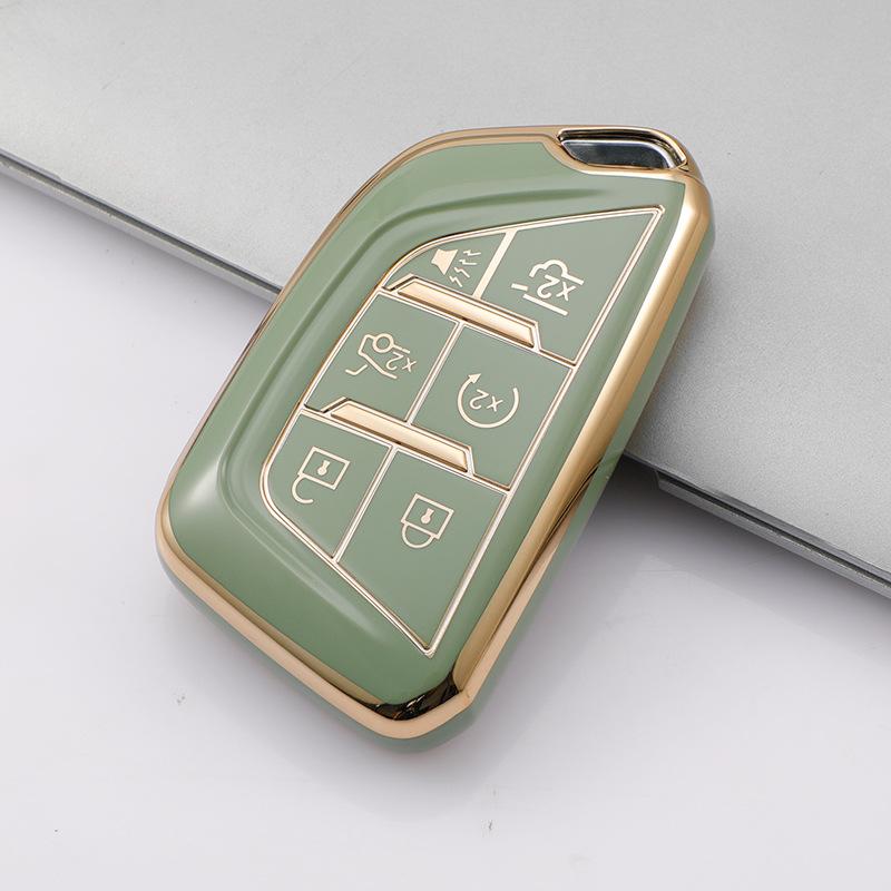 Applicable To Cadillac CT5 Key Set 2021 CT4 Blade All-inclusive Car Case Buckle Personalized Female Protective Case