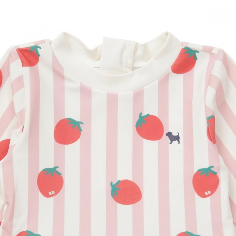 Bluedog Baby Strawberry All In One Swimsuit 46370 621 01
