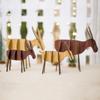 Cute DIY Puzzle Craft Party Decor Home Wooden Elk Xmas Tree Hanging Pendants Deer Ornaments