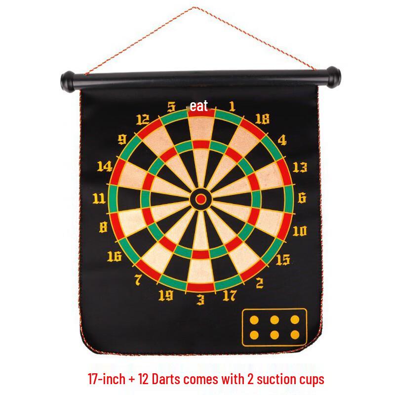 WEZHO Magnetic Flannel Dartboard Set