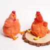 2024 New Cecile Same Style Simulation Chicken Plush Toy Kids Toys Gift Hairy