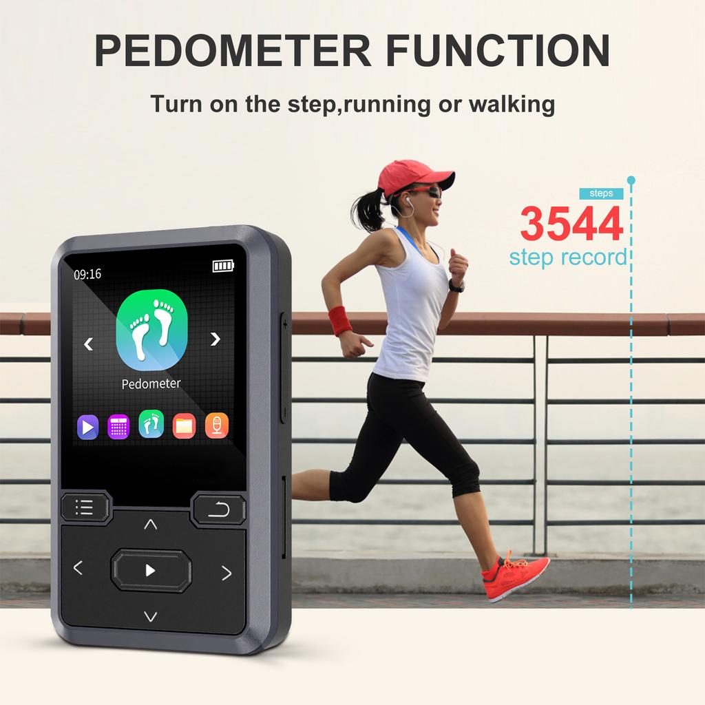 32G Large-capacity Cross-border Explosive Portable Sports Style MP3 Music Player Foreign Exclusive Clip Player