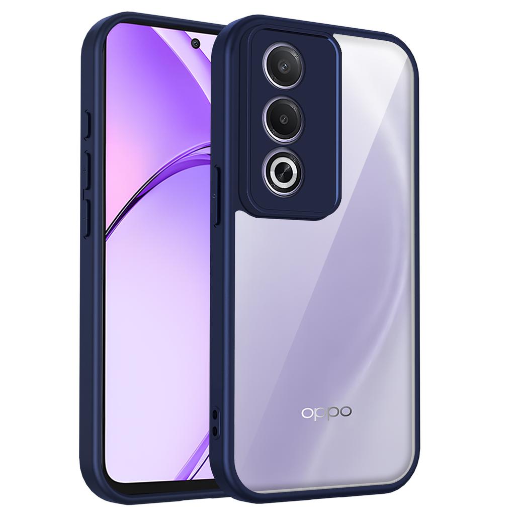 Oppo A3 Pro 5G CPH2639 Case Air Cushion Silicone Bumper Clear Matte Back Cover Hard Phone Case for Oppo A3 Pro A3Pro 5G CPH2665