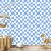 Wallpaper Free checkerboard azure, azure background 50x1000