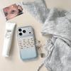Korean Style Gold Foil Goldfish Phone Case for iPhone 14/15/16/17 Pro Max