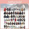 Komplettes MOC Bausteinfiguren Set mit hochwertigem ABS-Kunststoffmaterial für kreatives Spielen und Sammeln