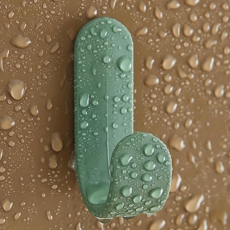 6pcs Mini Wall Mounted Hook, Strong Hanging Sticky Hook, Self Adhesive Traceless Hangin Hook, Household Multifunctional Wall Hook