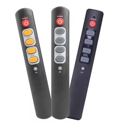 Copy IR Remote for TV STB DVD VCR Universal 6 Big Button Learning Remote Control Programmable Electronic Smart Home Accessories
