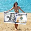 Microfiber Beach Towel With Demon Eye Print Quick Dry Large Size Travel Camping Pool