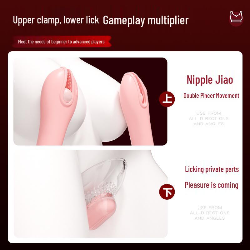 Deba Mermaid Nipple Clamps & Breast Masturbator for Couples