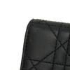 Used 10656 Glycine Wallet S0966ONMJ_M900 7941 Current Logo Charm Coin Purse Card Case Cannage Black Women's from Japan