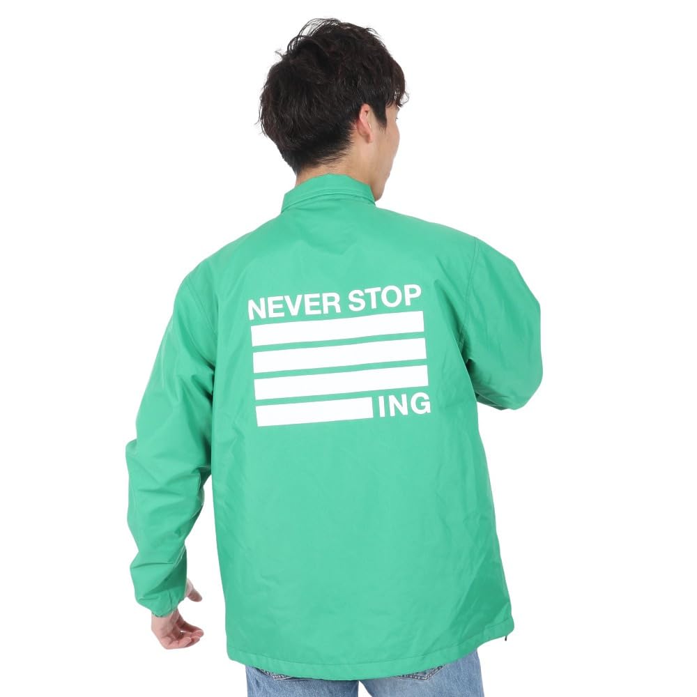 The North Face Never Stop ING The Coach Optic Size M Jacket, Unisex, Water-Repellent, Anti-Static, Emerald,