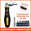 Adjustable Ratchet Two-way Screwdriver Set Universal Ratchet Screwdriver  Repair Tools