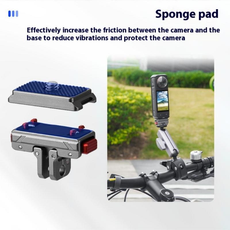 Quick Release Magnetic Adapter Base Mount for X4 Protective Case 1/4inch Screw Magnetic Adapter Mount Accessories