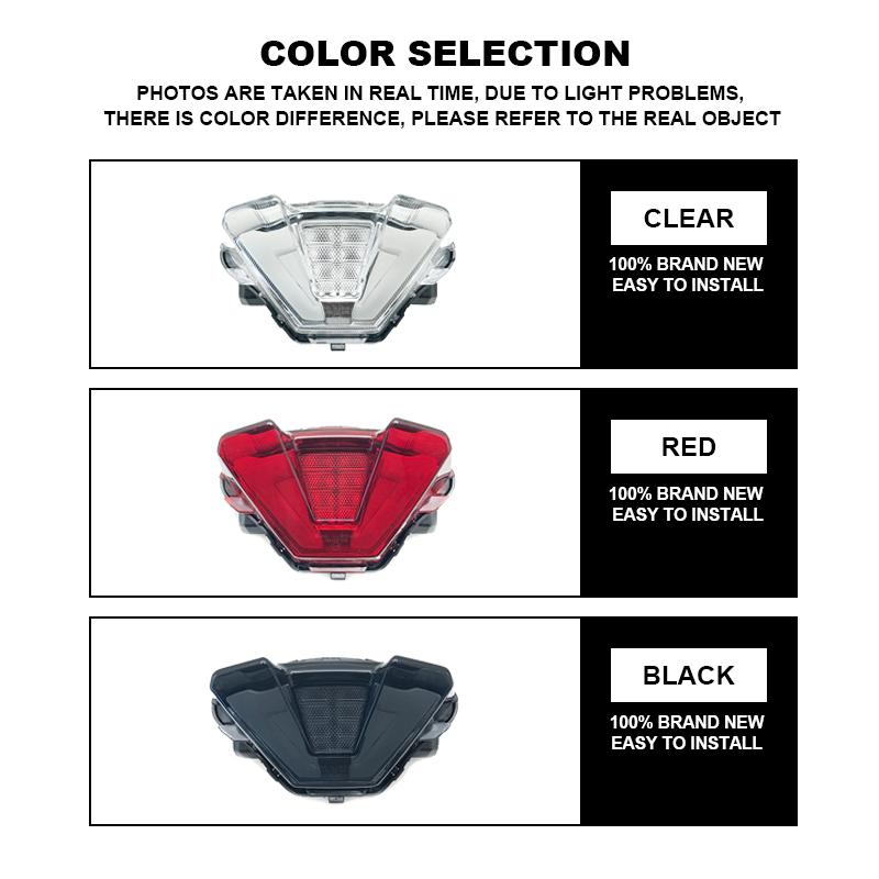 For YAMAHA FZ07 MT07 Motorcycle Rear Taillight LED Tail Light Brake Turn Signal Lamp Integrated MT-07 FZ-07 2021 2022 2023