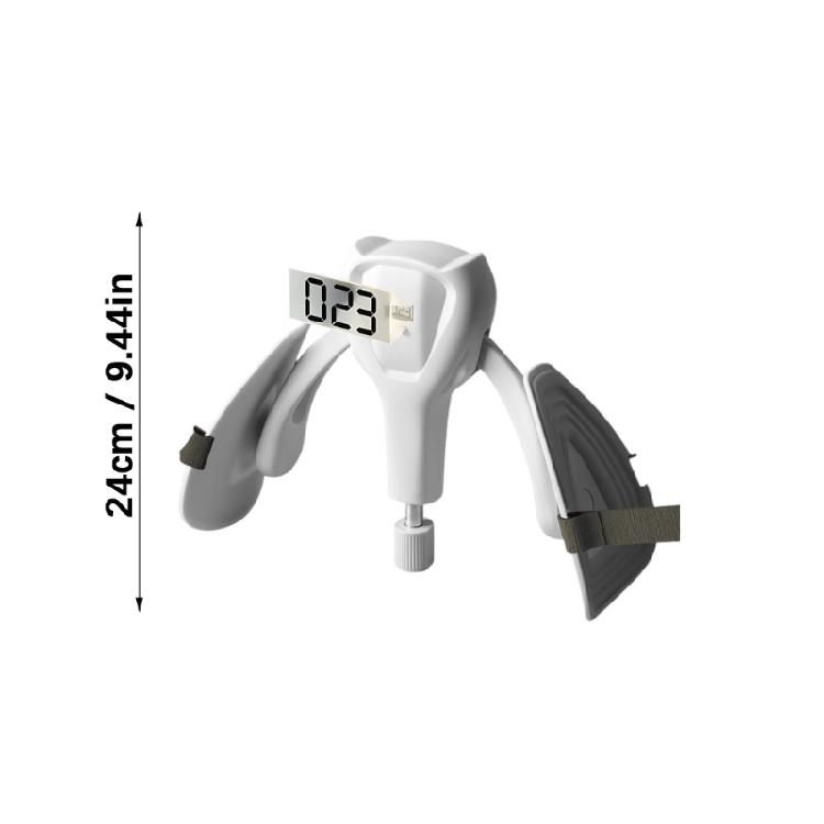 Adjustable Thigh Muscle Exerciser Pelvic Floor Muscle Trainer with Counter Thigh Exercise Machine for Women Men