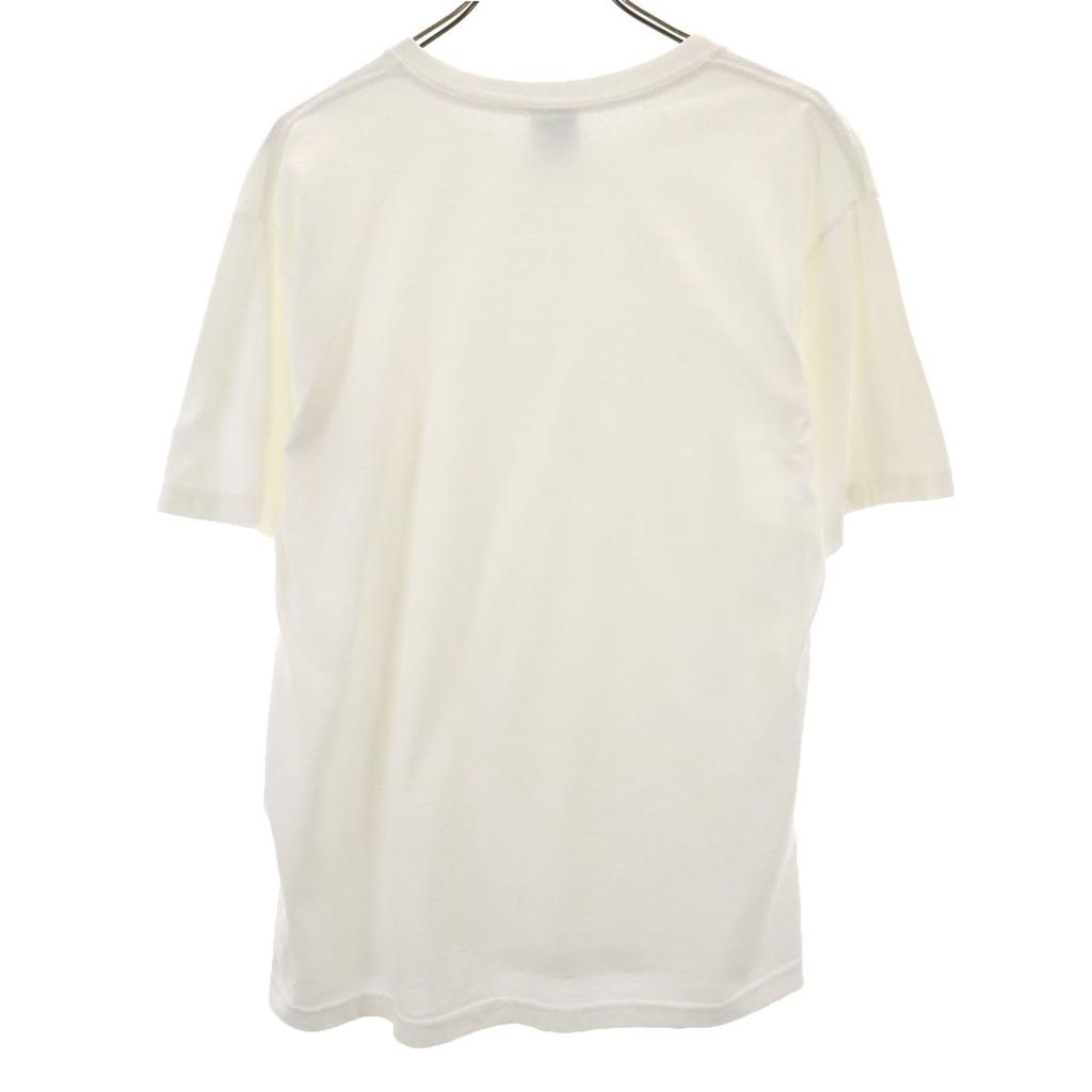 Anvil Made In USA Short Sleeve T-shirt L White Plain Men's Used