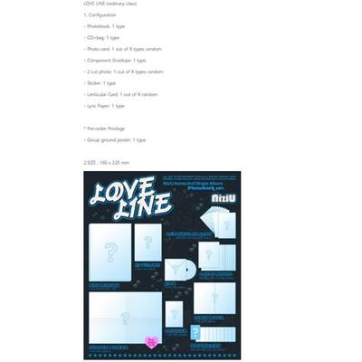 NiziU - LOVE LINE [Photobook Ver.] - Release Date 2025-03-31