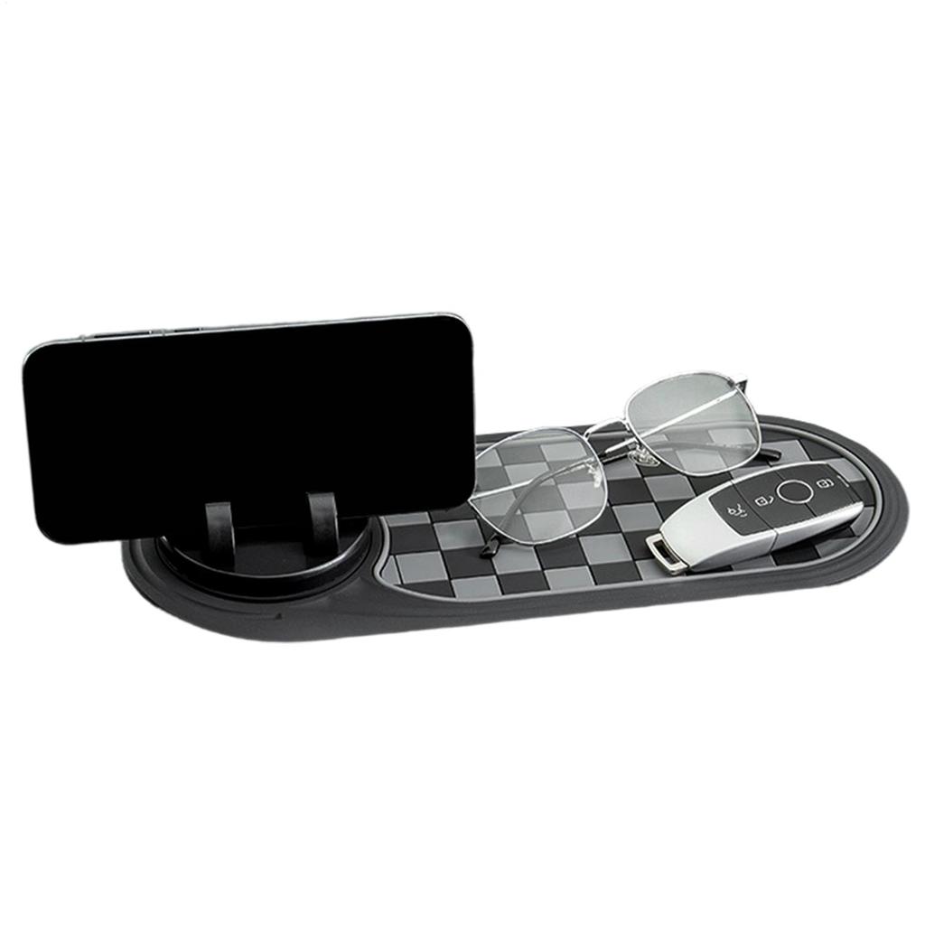 Anti Slip Mat for Car Organizer Pad Phone Stand with Parking Number for Car Dashboard Interior auto Navigation Electronics Keys
