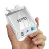 GaN 65W Gallium Nitride Fast Charger with PD - EU/US/UK Adapter