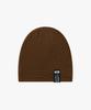 LMC Label Short Beanie Brown