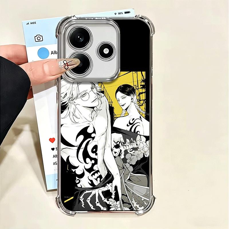 

Tokyo Revengers Ran Haitani Rindou Soft Phone Case For Xiaomi Poco X7 X8 Pro Max X6 X5 X3 F8 Ultra F7 M8 M7 M5S Redmi 15C 15A 15 Xiaomi Poco M8 Pro