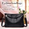 2026 New Fashi Women's Crossbody Bag Soft PU Leather Single-shoulder Bag Small Square Bag for Middle-aged Mothers