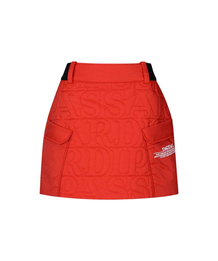 Pasadigolpeu Logo Quilted Skirt