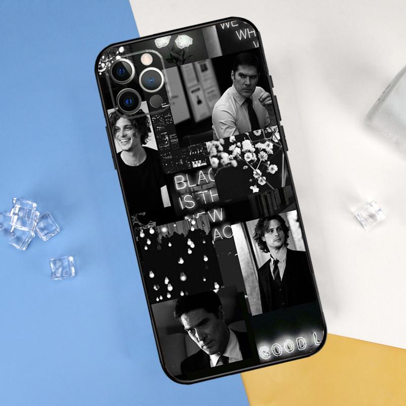 Criminal Minds TV Handyhülle Für iPhone 16 Pro Max 12 13 Mini 11 14 15 Pro Max XR 16 15 Plus 16e Schutzhülle