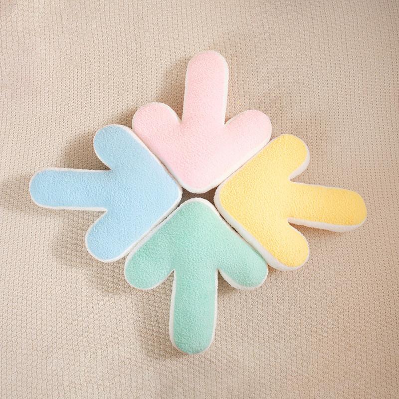Cartoon Soft Love Arrow Throw Pillow Plush Toy Home Sofa Pillow Pillow Girl Soothing Rag Doll