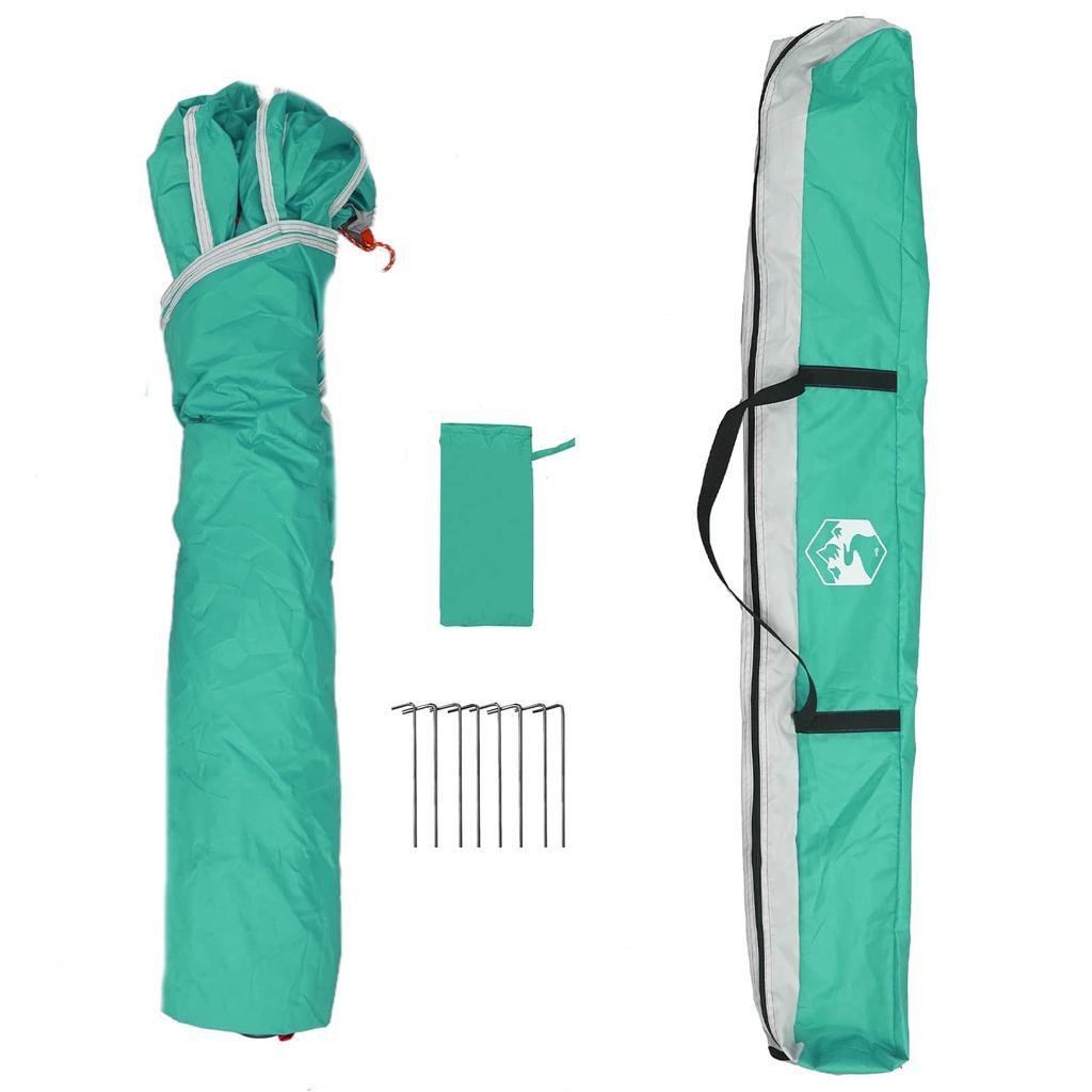 Instant Tent for 4 Persons with Quick Release Mechanism Sea Green