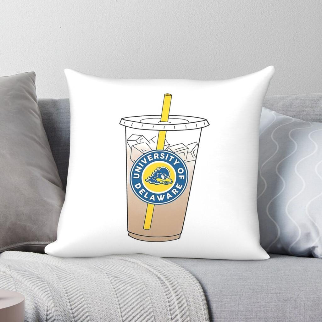 University Of Delaware Pillowcase Polyester Linen Velvet Printed Zip Decorative Throw Pillow Case Car Cushion Cover x