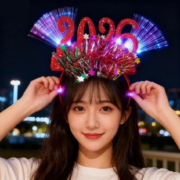 Light Up Crowns Head Hoop Hair Ornament Hair Styling Tool for Children Adults Photo Props