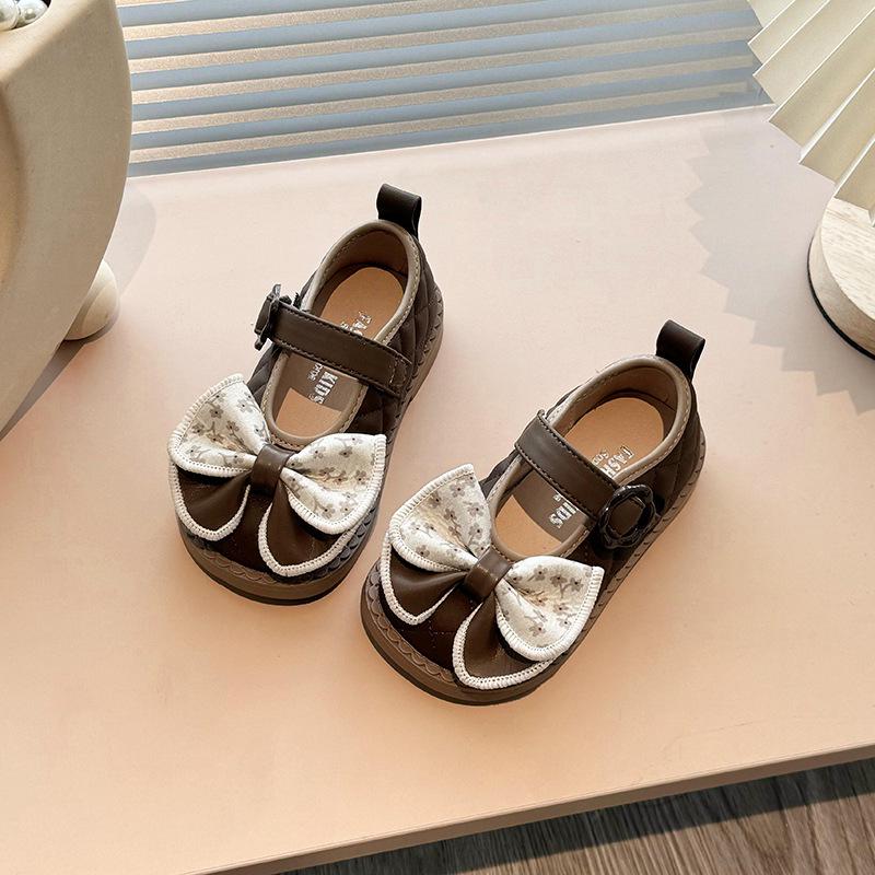 2025 Mori-Style Girls' Mary Janes: Spring/Autumn Sweet Leather Princess Shoes