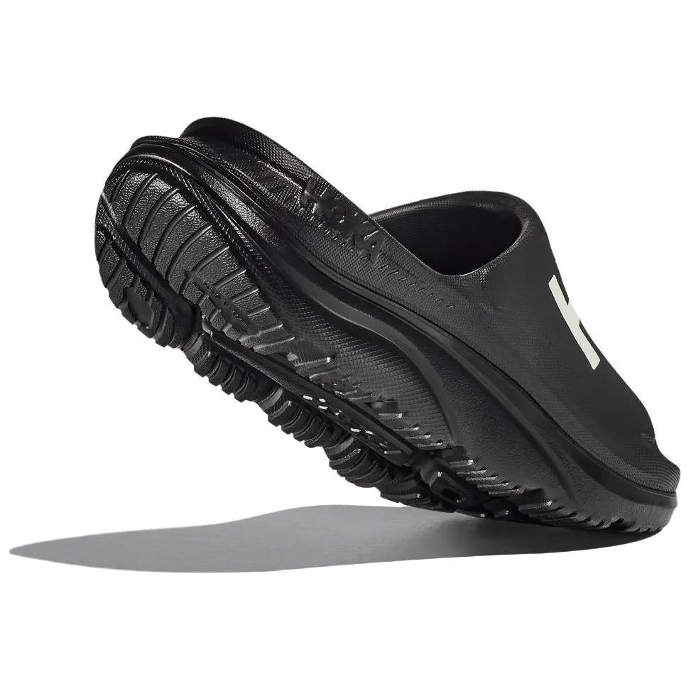 HOKA Ora Athletic Slide Schwarz Weiß Unisex Sneaker 1155154-BWHT