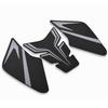 Motorcycle Traction Pads & Tank Pads for Suzuki GSX-8S (2023~) and GSX-8R (2024~) 8BL-EM1AA (Titanium, Left, Middle, Right, Bottom, Set of 5)