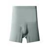 Plus Size Men's Spring and Summer Ice Silk High Waist Abdominal Extension Anti Wear Leg Waist Protection Flat Angle Briefs
