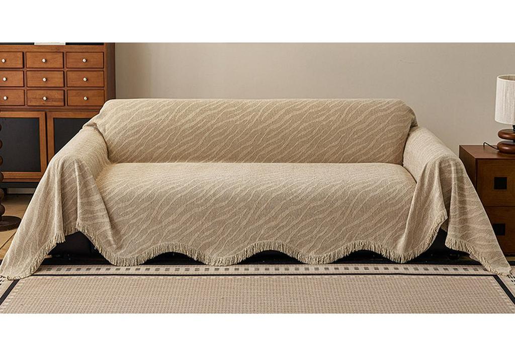 Universal Non-slip Chenille Sofa Cover - All-season, One-piece Throw Blanket