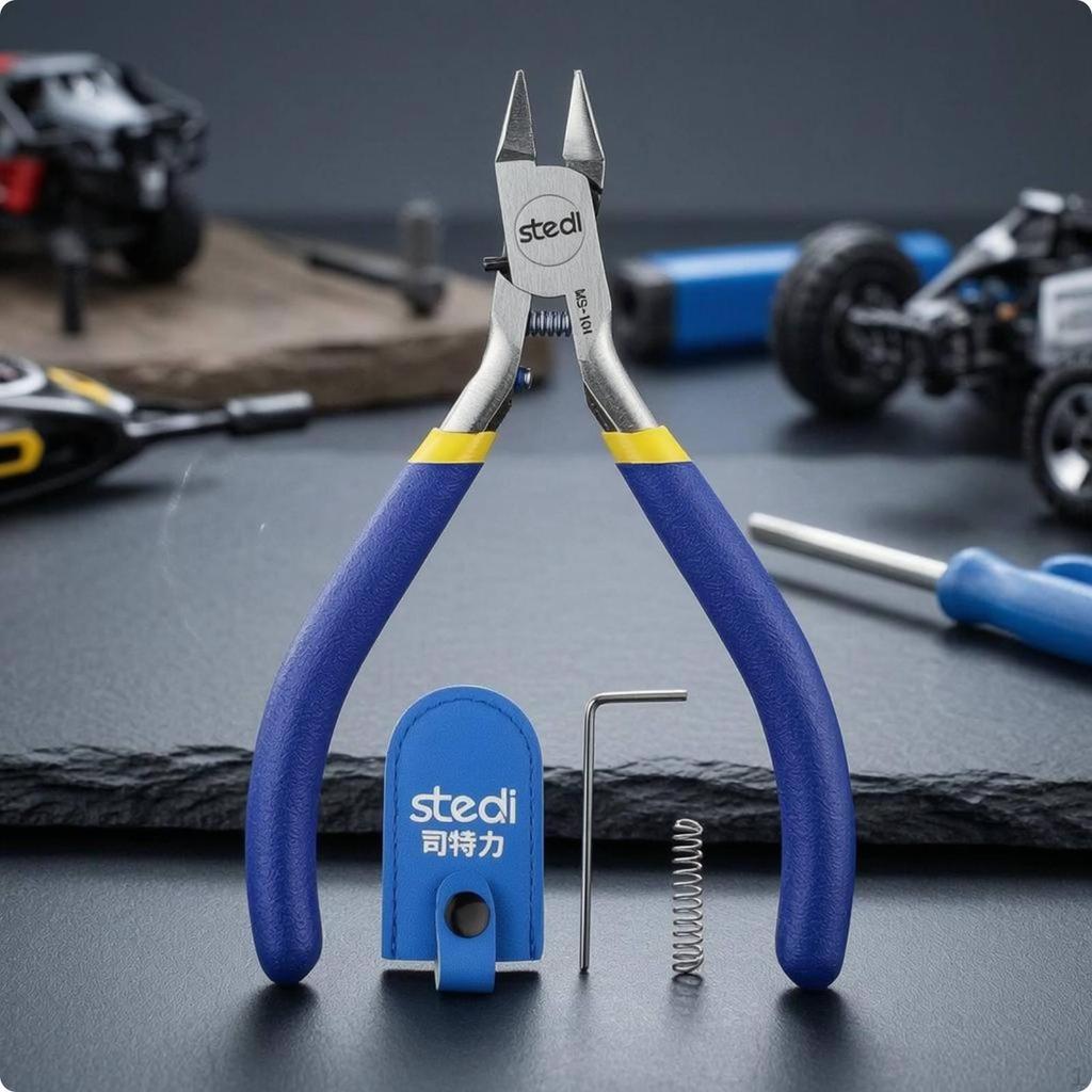 Single Trimmer HighCarbon Steel Model Sprue HRC5862 Runner Cutter for Hobbyists