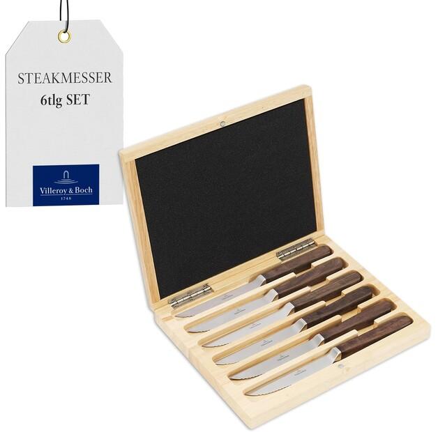 

Набор ножей для стейка Villeroy & Boch Texas, 6 предметов. (1270169373)
