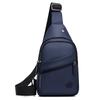 Sac de poitrine tendance pour homme, sac à main léger en tissu NYLON, sac à bandoulière élégant et décontracté pour homme