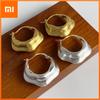 925 Sterling Silver Vintage Earrings For Women Trendy Simple Gold Heavy Earring Jewelry Prevent Allergy Party Accessories Gift