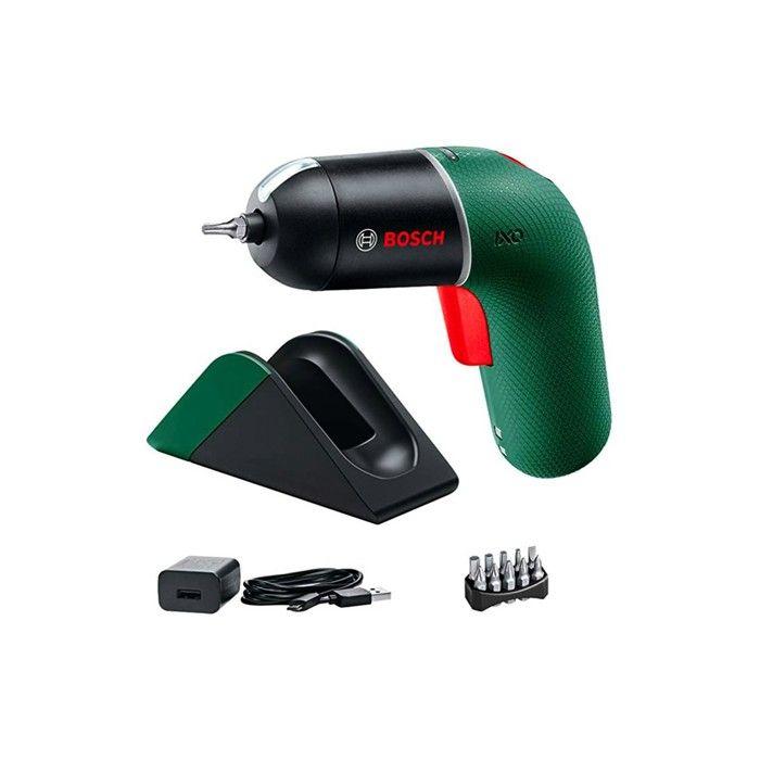 Tournevis Visseuse Sans Fil - BOSCH - IXO 6 - Batterie Lithium-Ion - 10 Embouts - Chargeur Inclus
