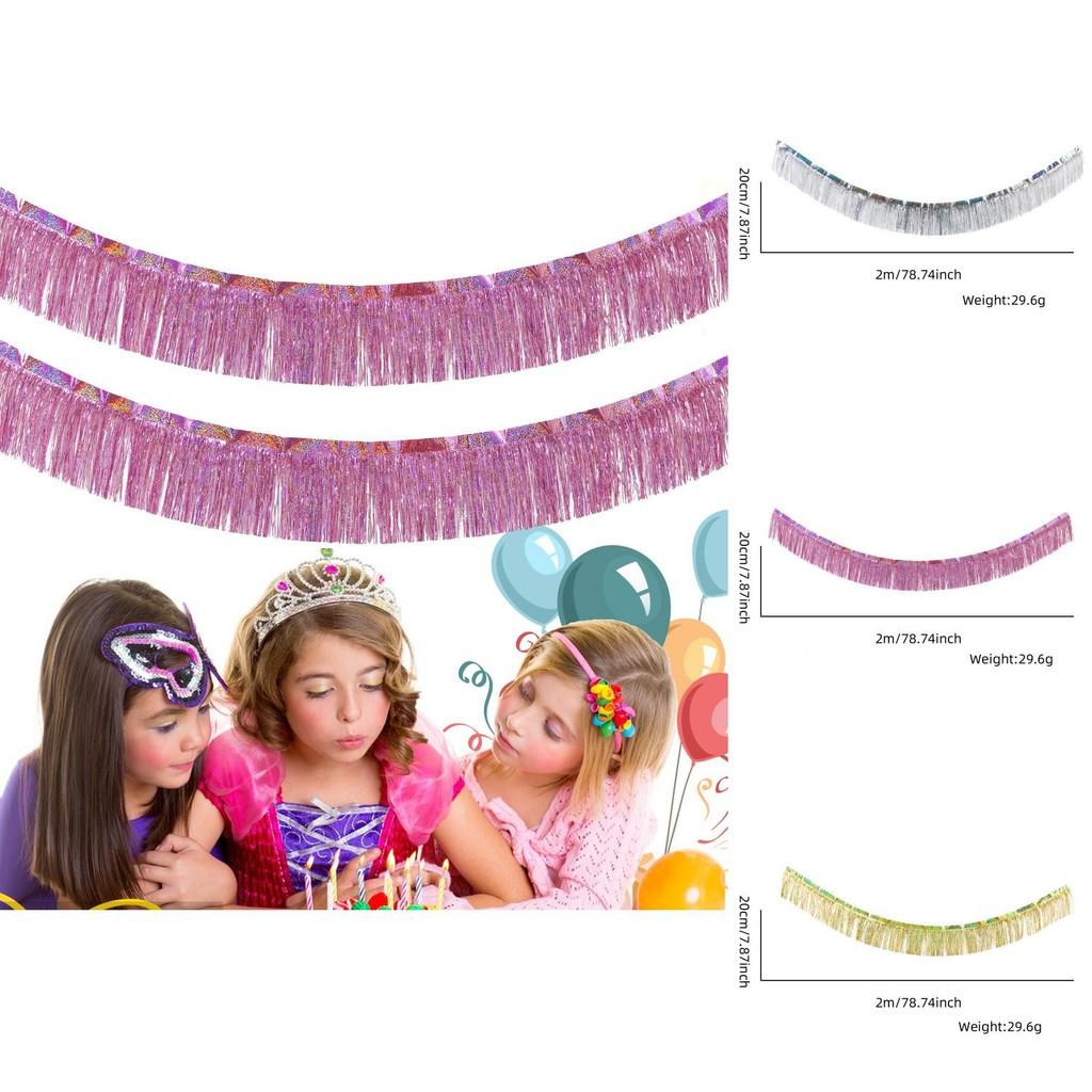 Laser Stunning Shimmering Rain Fringe Curtain For Festive Party Backgrounds