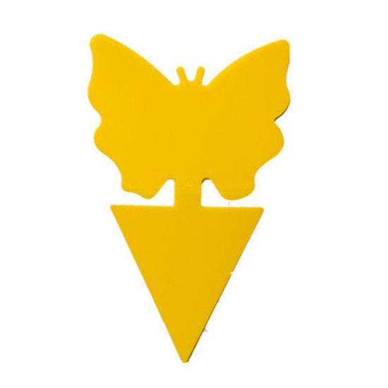 20Pcs Flying Gnat Catcher Insect Dual Sided Yellow Sticky Trap Indoor Outdoor