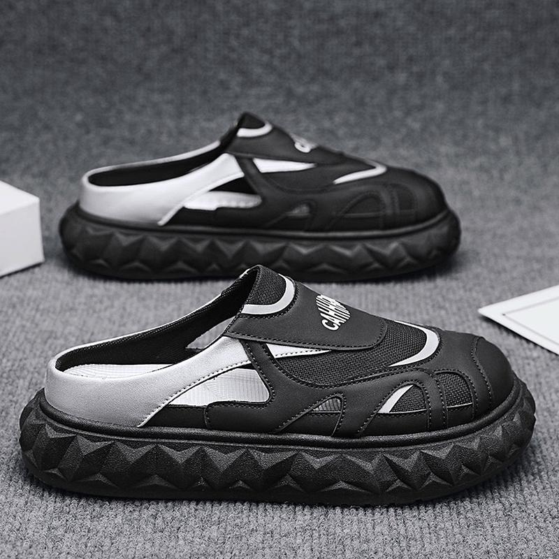 Fashion CYYTL Summer Men Slippers Casual Outdoor Comfort Slides Shoes Breathable Sneakers Walking Hiking Loafers Luxury Designer Fashion