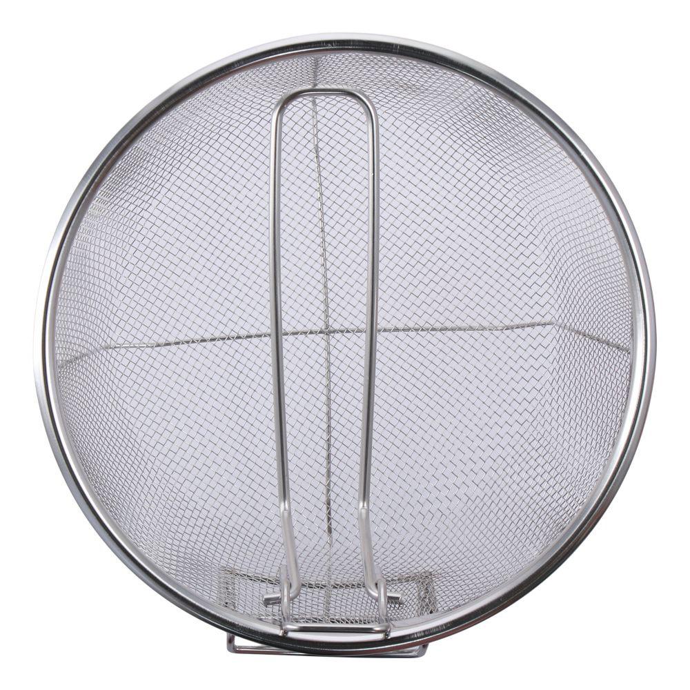 Stainless Steel Fryer Basket Detachable Fryer Strainer Practical Deep Fry Basket  Cooking